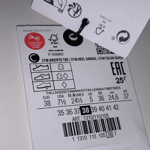 Zara Leather Mules Sandals - Picture 11 of 15